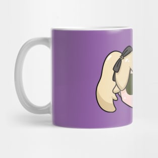 Genshin Impact Fischl chibi head Mug